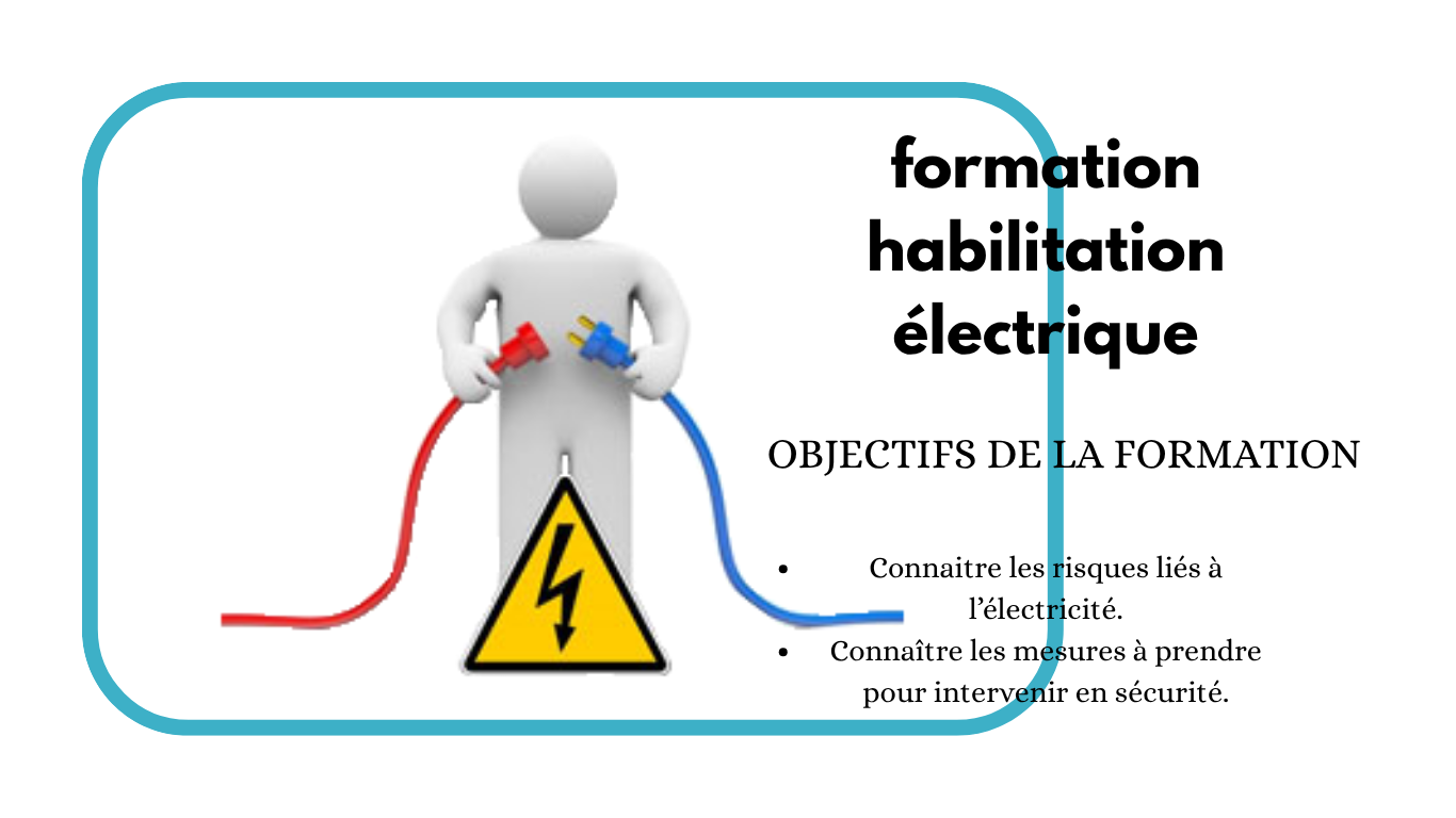 Affiche Formation Habilitation Électrique